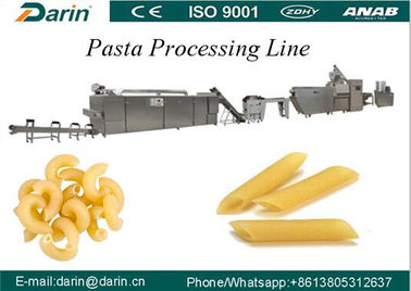 CE ได้รับการรับรองอัตโนมัติอิตาลี Pasta / Macaroni สายการผลิตที่มีความจุ 250 กก. ต่อชั่วโมง