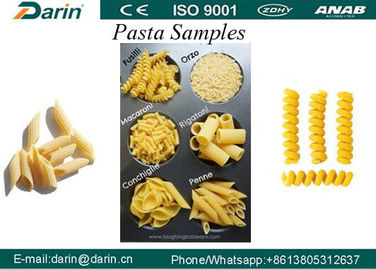 CE ได้รับการรับรองอัตโนมัติอิตาลี Pasta / Macaroni สายการผลิตที่มีความจุ 250 กก. ต่อชั่วโมง