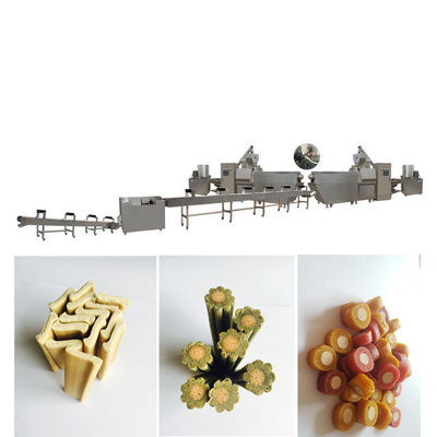 สายการผลิตเม็ดเสบียงอาหาร Singe Screw ของสายการผลิตที่มีใบรับรอง CE ISO