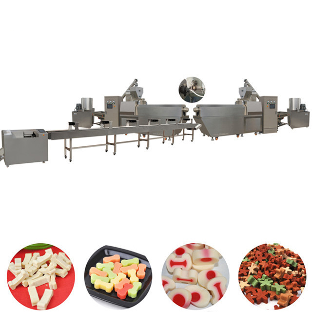 100 กก. / ชม. ความจุอาหารสัตว์เลี้ยงเครื่อง Extruder, อุปกรณ์การผลิตอาหารสุนัข
