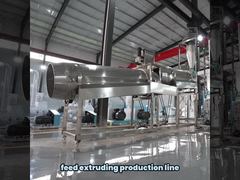 เครื่องอัดรีดอาหารปลาแบบเม็ด 500-600 กก./ชม. SUS201 SUS304 AutoCAD Layout