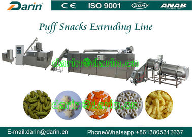 Corn Puff Extruder Machine / สายการผลิตเครื่องจักรข้าวสาลีป่อง
