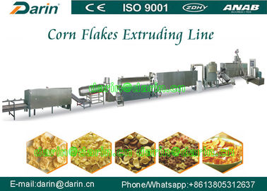 เครื่องดื่มธัญพืช Corn Flakes Processing Line เครื่องช็อกโกแลตชิพ