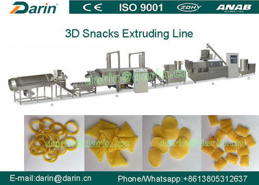 คุณภาพสูง 3D เกล็ดอาหารเครื่อง / Snack อาหาร Extruder Machine