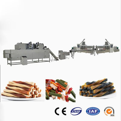 Twist Semi Moist Dog Food Extruder สําหรับอาหารเลี้ยงสัตว์เลี้ยง