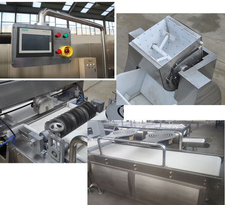 เครื่องตัดถังถั่ว MK-75 เครื่องทําเครื่องด้วย Siemens PLC