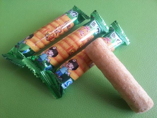 แกนขายร้อนบรรจุสแน็คบาร์พัฟสแน็ค Extruding Line