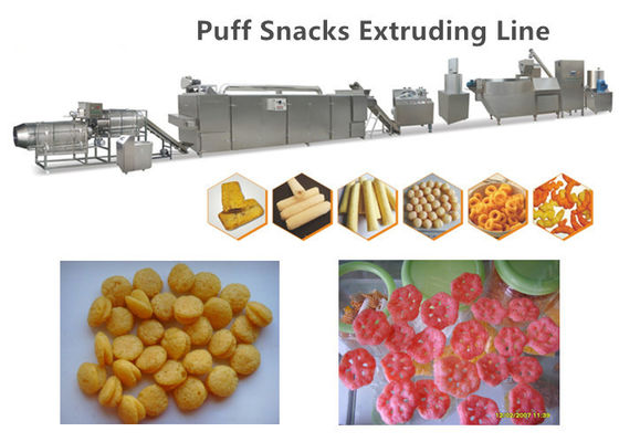 เครื่องทำพัฟข้าวโพดสแตนเลส 304 150 กก. / ชม