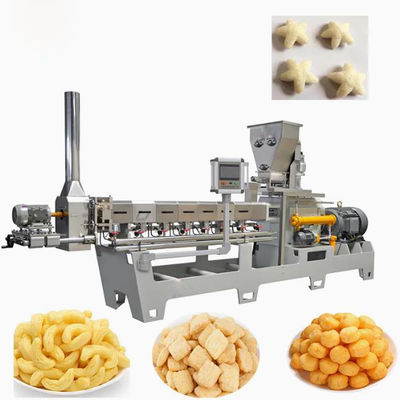 เครื่องแปรรูปอาหารธัญพืชข้าวโพดอบกรอบ 250kg/H