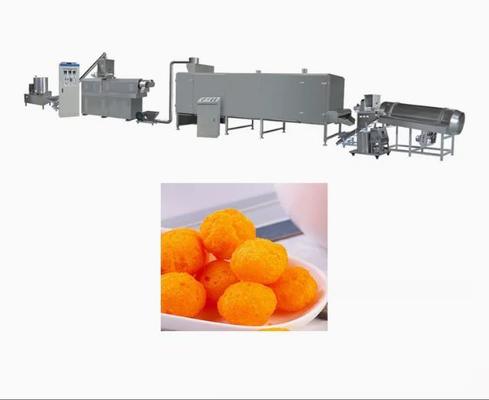 Corn Puffed Snacks Double Extruder Line