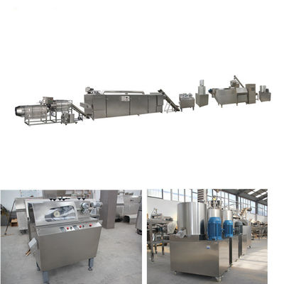 เครื่องจักรแปรรูปขนมพัฟข้าวโพดอัดรีด / เครื่องทำชีสบอล