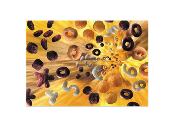 ความเร็วที่รวดเร็วความจุสูงพัฟเครื่องอาหารว่างอาหารข้าวโพดขนมพัฟทำ