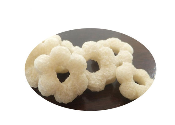 สแตนเลสพัฟขนมขบเคี้ยวเครื่องอัดรีดอาหารข้าวโพดขนมพัฟทำสาย