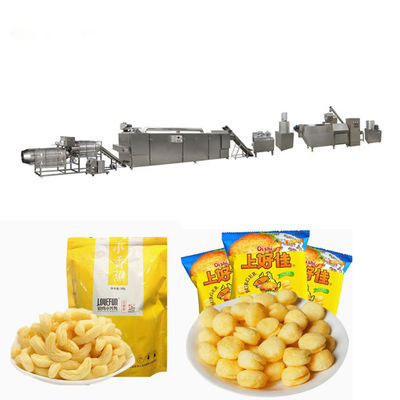 เครื่องพัฟข้าวโพดขนมพัฟเครื่องอัดรีดพร้อมมอเตอร์ WEG รับประกันสามปี