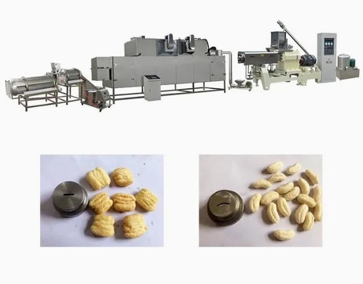 ข้าวโพดพัฟข้าวโพด Extruder Machine / เครื่องมันฝรั่งเครื่องชงเครื่อง