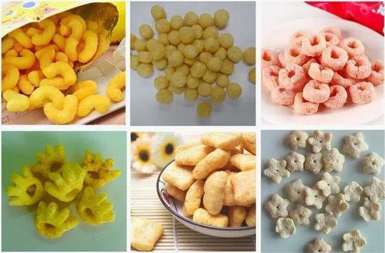 เหล็กกล้าไร้สนิม 304 เครื่องพัฟข้าวโพดแบบอัตโนมัติขนาด 100-150 กิโลกรัมต่อชั่วโมง