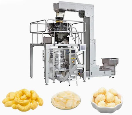 เครื่องอัดรีดข้าวโพดขนาดใหญ่กำลังการผลิต Puff Extruder Machine สายการผลิตอาหาร