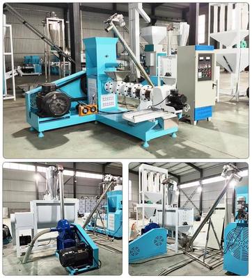 เครื่องอัดรีดอาหารปลา อาหารสัตว์เลี้ยง พร้อมใบรับรอง CE อุปกรณ์อัดรีดอาหารสัตว์อัตโนมัติ