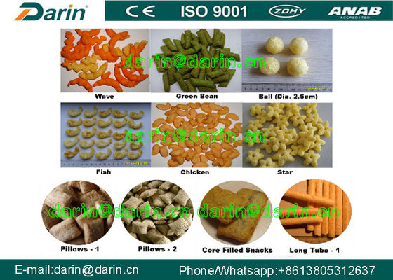 เครื่องอัดรีดอัตโนมัติชีสพัฟอัตโนมัติที่มีประสิทธิภาพสูง / สายการผลิต