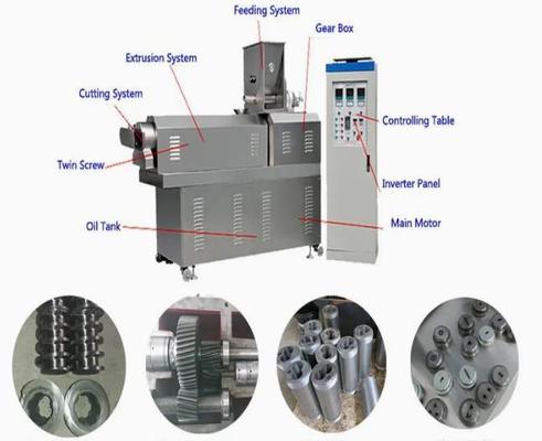 อาหารป่น / Extruder / พองอาหาร Extruder / ข้าวโพดขนมขบเคี้ยวทำเครื่อง