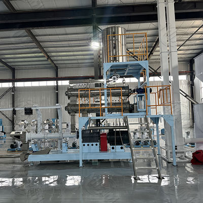เม็ดฟีด Extruder Twin Screw Pet อาหาร Extruder เครื่องจักรกับ CE อนุมัติ