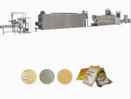 เครื่องผลิตผงนมแม่ลูกกลิ้งแบบคู่พร้อมเครื่องรับรอง CE ISO