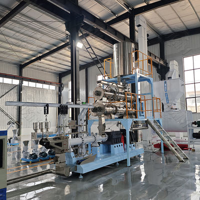 อาหารสัตว์เลี้ยงสำหรับสัตว์เลี้ยง Pet Food Extruder processing line