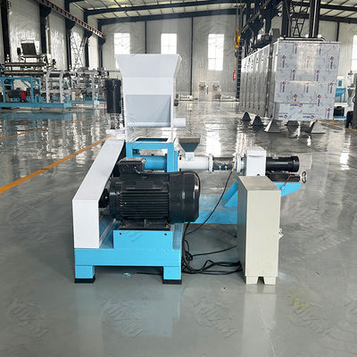 CE & ISO เครื่องผลิตอาหารปลา / เครื่องผลิตอาหารสุนัข 80kw 120-150kg / ชั่วโมง