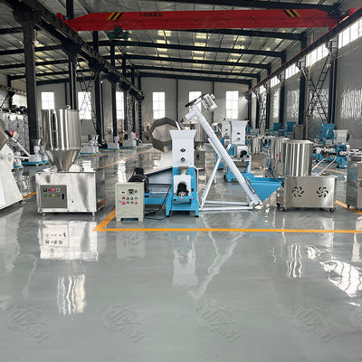 เครื่องทำอาหารสัตว์แบบเม็ดสแตนเลส 304 ขนาด 100-150 กก./ชม.