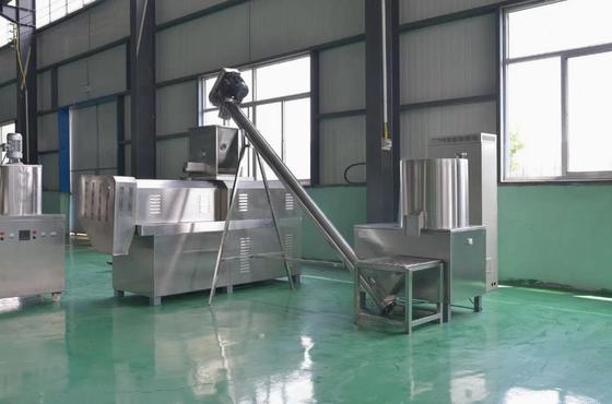 โม่แป้งข้าวข้าวอาหารเครื่องอัดรีด / สายการผลิต