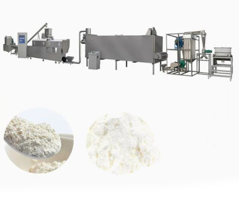 เครื่องอัดรีดแบบ Twin screw extruding เครื่องอัดรีดอาหาร 200-250 กก. / ชม