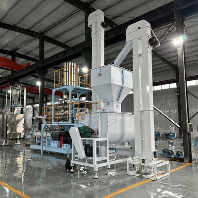 สแตนเลสสตีลคู่สกรูแห้งอุปกรณ์สำหรับอาหารสัตว์ Extruder สำหรับสุนัข, นก