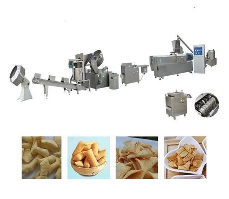 เครื่องทำขนมขบเคี้ยวเม็ดสกรูเดี่ยว 3 มิติสแตนเลส