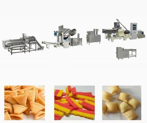 เหล็กสแตนเลส 3D เม็ด Bugles เครื่อง Extruder Snack, เครื่องอัดรีดสกรูเดี่ยว