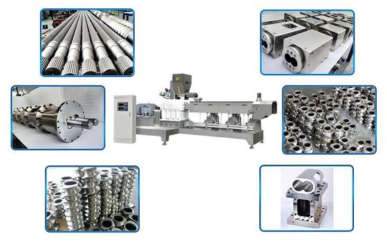 เครื่อง Potato chips 3D Pellet Snack Extruder เครื่องรับประกันหนึ่งปี