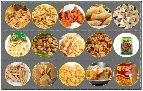 เครื่อง Potato chips 3D Pellet Snack Extruder เครื่องรับประกันหนึ่งปี