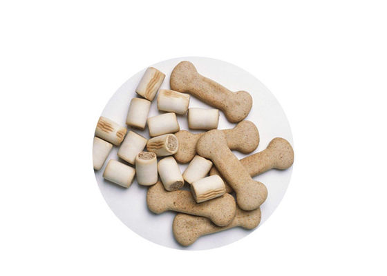 ความเร็วสูง 1000 กิโลกรัม / 8 ชั่วโมง เครื่องทําอาหารสุนัขสําหรับการทําขนมปังสัตว์เลี้ยง