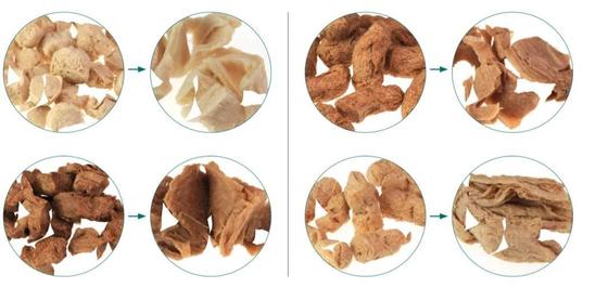 ธัญพืชอาหารเช้าเครื่องอัดถั่วเหลือง 120kg / h, 500kg / h, 1ton / h