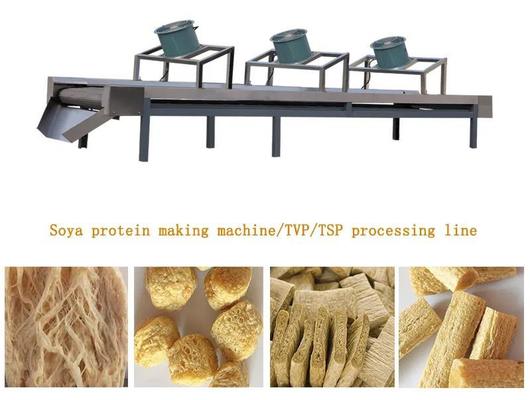 สายการผลิตเครื่องอัดไข่ขาวอัตโนมัติ / สายการผลิตอาหารโปรตีน