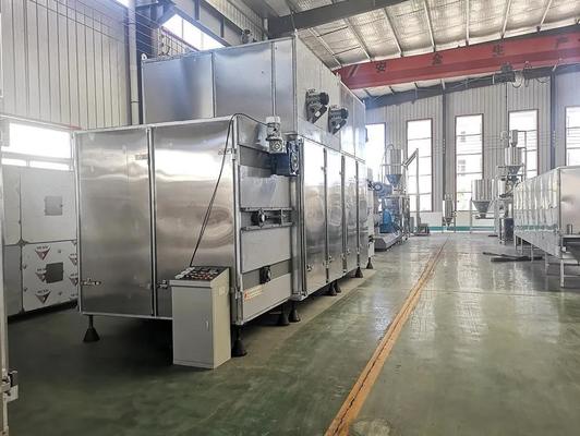 เครื่องอัดรีดสกรูแบบคู่ / เครื่องสกัดเต้านมถั่วเหลืองพร้อมรับประกันหนึ่งปี