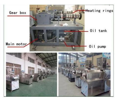 สเตนเลสสตีลเครื่อง Extruder Soya สำหรับโปรตีนถั่วเหลืองแยก