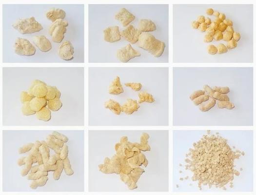 โปรตีนถั่วเหลืองสกัดจากถั่วเหลืองแบบต่อเนื่องและอัตโนมัติอาหาร Extruding machine