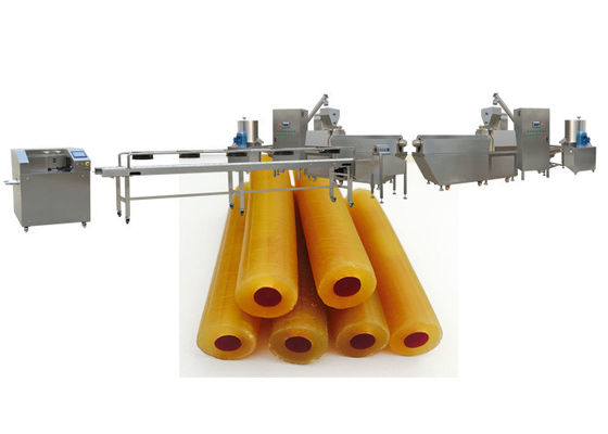 เครื่องอัดรีดแบบอัตโนมัติ Pet Treat Extruder ร้อนรับประกัน 1 ปี