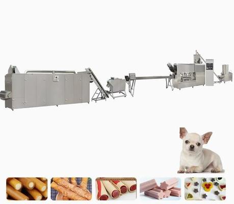 สกรูเดี่ยว Extrued 250 กก. / ชม. เครื่องบำบัดสัตว์เลี้ยง 35KW