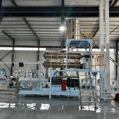 สุนัขแห้ง / แมว / นกอาหารสัตว์เลี้ยง Extruder Line / เครื่องทำ 380V 80kw