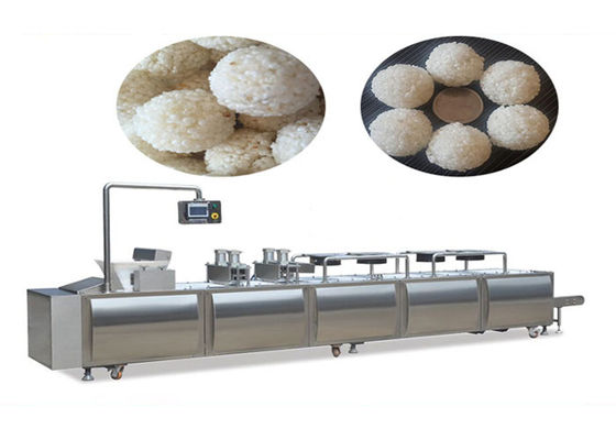 เครื่องขึ้นรูปบาร์ ธ ข้าวเครื่องทำข้าวปั้น 300 ~ 500 กิโลกรัมต่อชั่วโมง