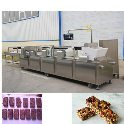 สแตนเลสสตีลกราโนล่าบาร์ / เครื่องตัดเปราะถั่วลิสงเต็มบรรทัด