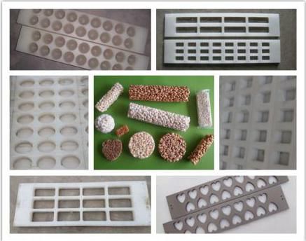 สแตนเลสสตีลบาร์พลังงานอัตโนมัติอุปกรณ์การผลิตบาร์ธัญพืช / บอลการขึ้นรูป