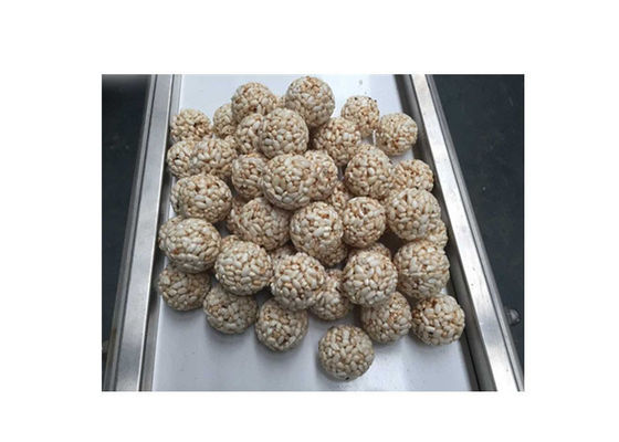 สแตนเลสสตีลบาร์พลังงานอัตโนมัติอุปกรณ์การผลิตบาร์ธัญพืช / บอลการขึ้นรูป