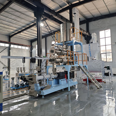 สายการผลิตอาหารปลาลอยน้ำ 2 ตัน/ชม. Siemens PLC Coltroller